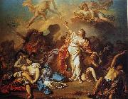 Jacques-Louis David Diana and Apollo Piercing Niobe s Children with their Arrows oil painting